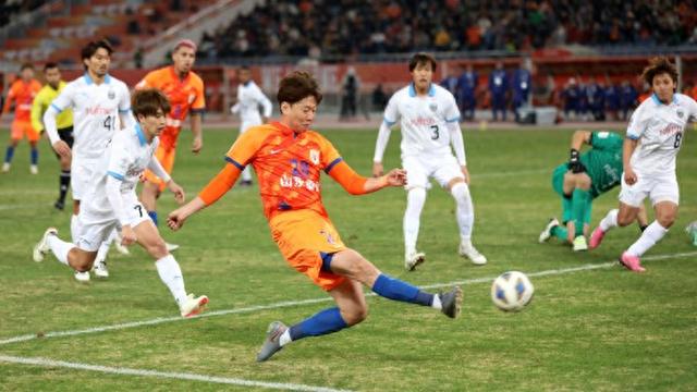 泰山队能够淘汰日本球队成功晋级成为亚冠八强中超独苗